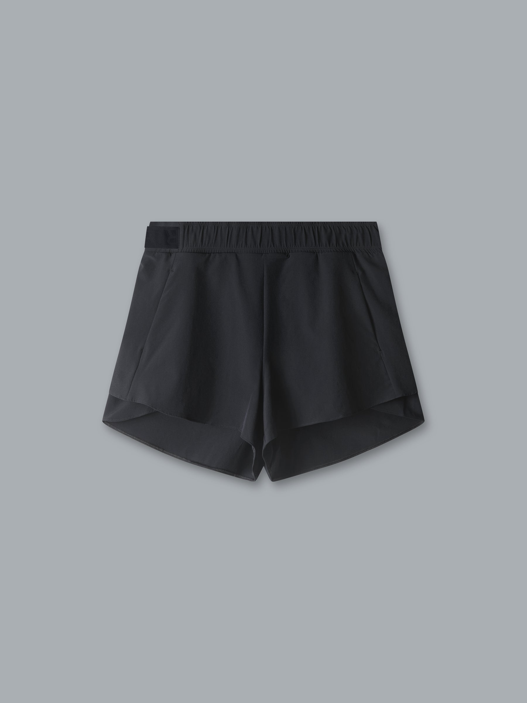 FLY RUN Recycled Short Black