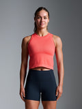 POWER CROP Tank Coral