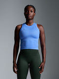 POWER CROP Tank Vibrant Blue