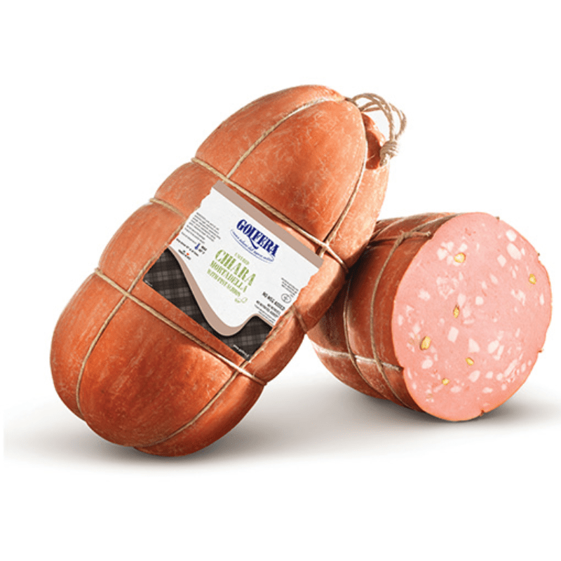 Golfera Mortadella Chiara with Pistachio, 11 Lbs