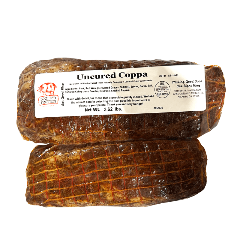 The Spotted Trotter Uncured Coppa, 3 lbs
